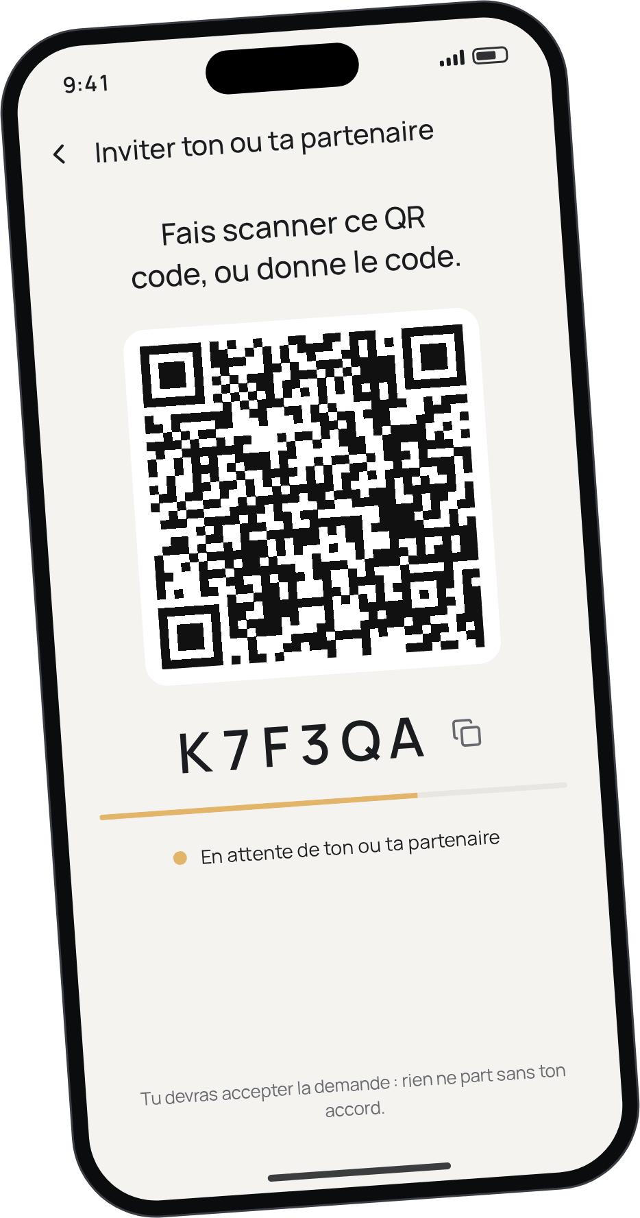 L'appairage par QR code, sans e-mail